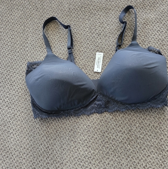 Adore Me Plunge Bra 38DD Black Janey Contour Support Lace Comfort Women … - Picture 2 of 13